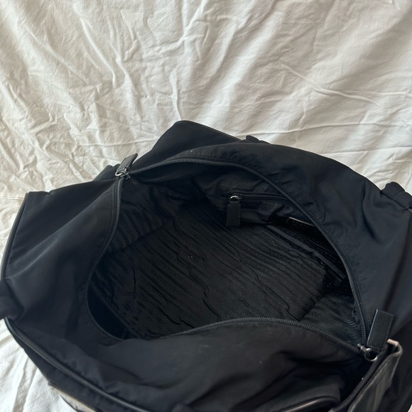 Black Prada Nylon Duffle Bag - Picture 4 of 7